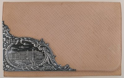Bertha Palmers visitkortsplånbok av Unknown artist
