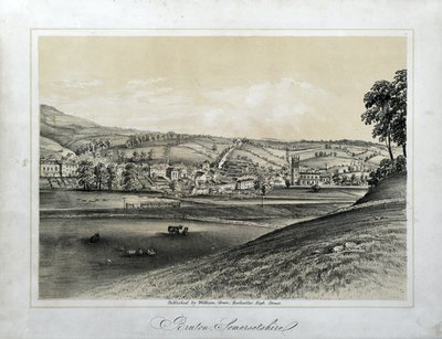 Bruton, Somersetshire av Unknown artist