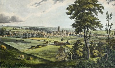 Canterbury från järnvägen av Unknown artist