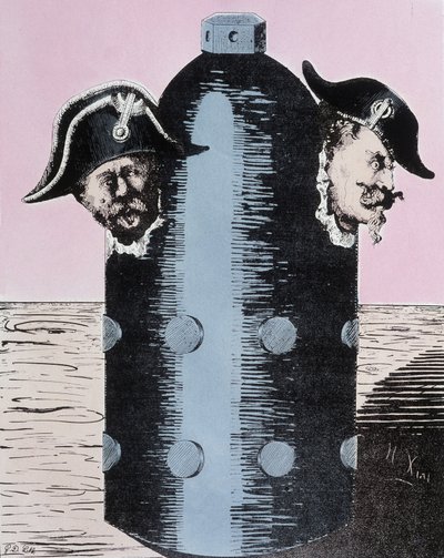 Tecknad film om Pariskommunen: "Parisernas påskägg" år 1871. av Unknown artist