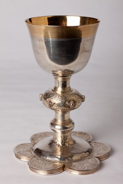Kalk av kaplanen Georges Coquere. Metelsmide, guld och silver av Unknown artist