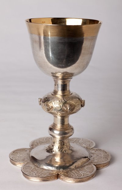 Kalk av kaplanen Georges Coquere. Metelsmide, guld och silver av Unknown artist