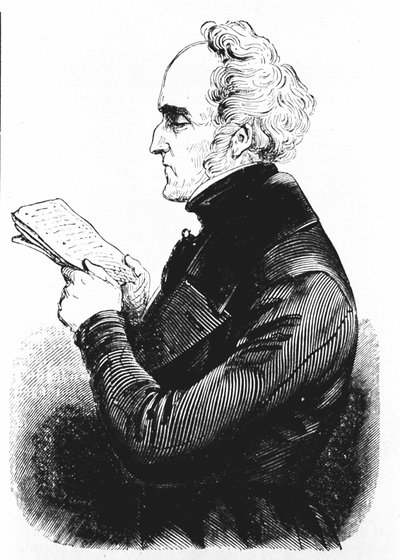 Charles Fourier (1772-1837), fransk filosof och ekonom. av Unknown artist
