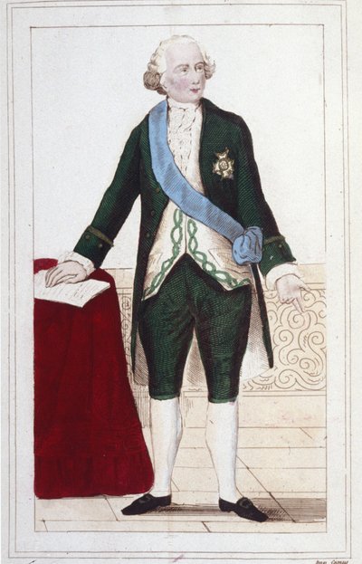 Charles Gravier, greve av Vergennes (1719-1787), fransk statsman och diplomat. av Unknown artist