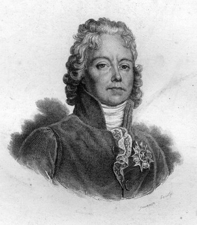 Charles Maurice de Talleyrand Périgord (1754-1838), fransk politiker. 1800-talsgravyr av Unknown artist