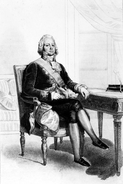 Charles Maurice de Talleyrand Périgord (1754-1838), fransk politiker. Gravyr av 1800-talet. av Unknown artist