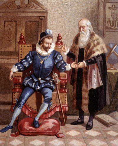 Chiromancer vid Cour des Valois av Unknown artist