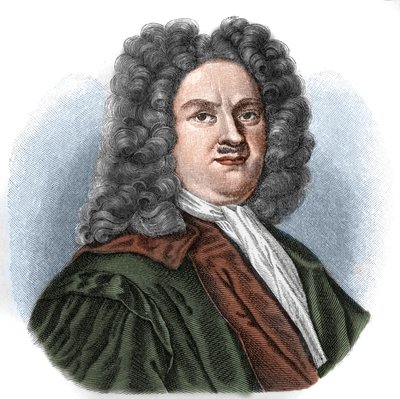 Christian Thomasius (1655-1728) tysk jurist och filosof. av Unknown artist