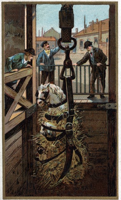 Kromolitografi från slutet av 1800-talet av Unknown artist