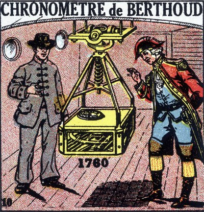 Kronometer av Ferdinand Berthoud (1727-1807), schweizisk urmakare av Unknown artist