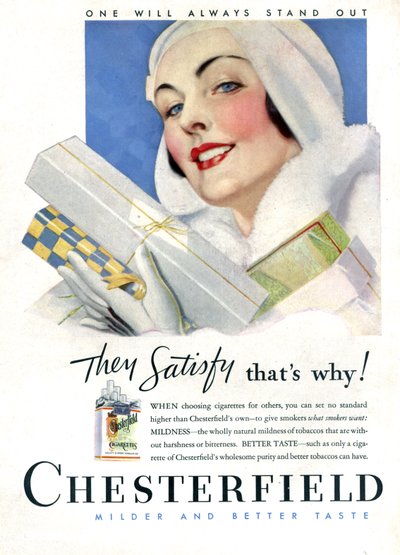 Cigarett Chesterfield av Unknown Artist