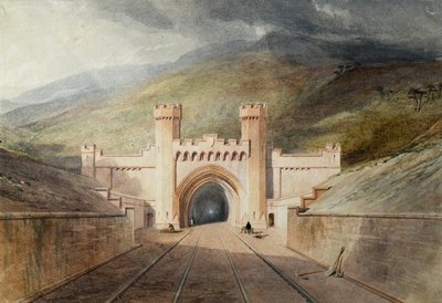 Clayton Tunnel Railway Portal av Unknown artist