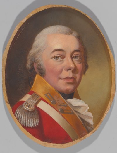 Överste George William Mignan, 7th Bombay Native Infantry av Unknown artist