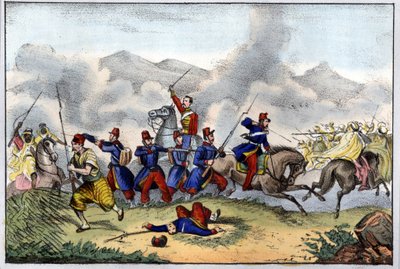 Erövringen av Algeriet. Taget av Constantine, 13 oktober av Unknown artist
