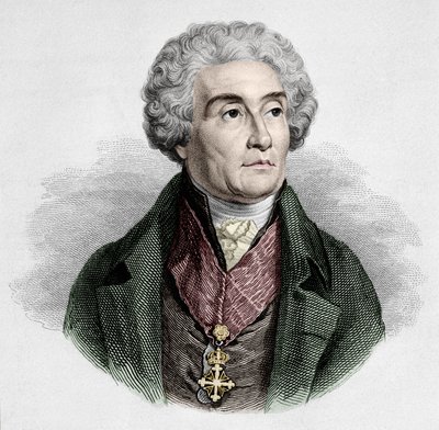 Greve Joseph de Maistre (1753-1821), fransk politiker, författare och filosof. Milanesisk privatsamling. av Unknown artist