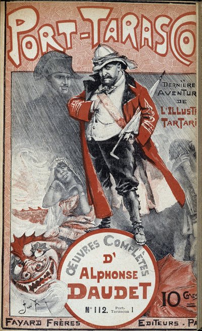 Omslag till "Port Tarascon"" av Daudet. av Unknown artist