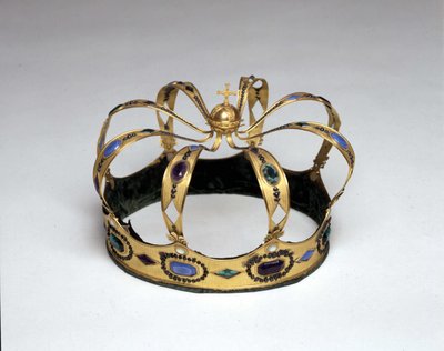 Krona av guld och ädelstenar av kungen av Italien av Napoleon Bonaparte (1769 - 1821). Risorgimento-museet. Milano av Unknown artist