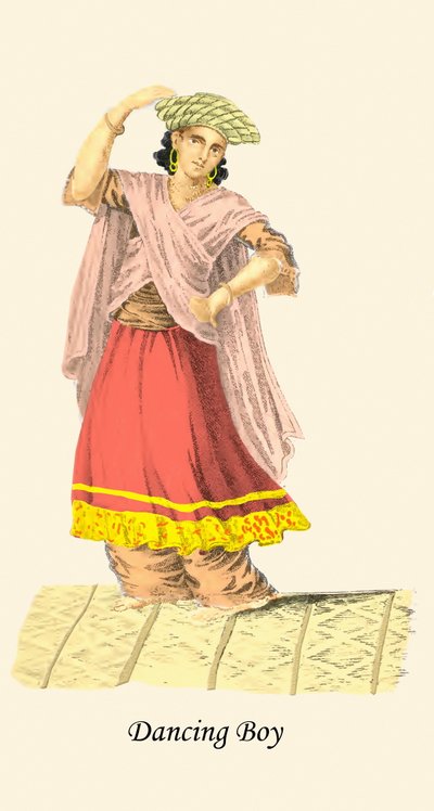 Tanzender Junge von Unknown Artist