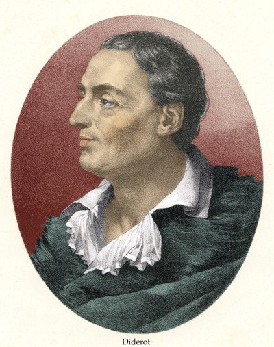 Denis Diderot (1713-1784). av Unknown artist