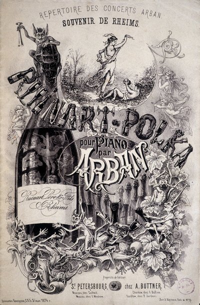 Katalog över Arban-konserter - Souvenir från Reims av Unknown artist