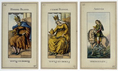 Divinatoriska tarotkort, deb. 1800-talet (?) av Unknown artist