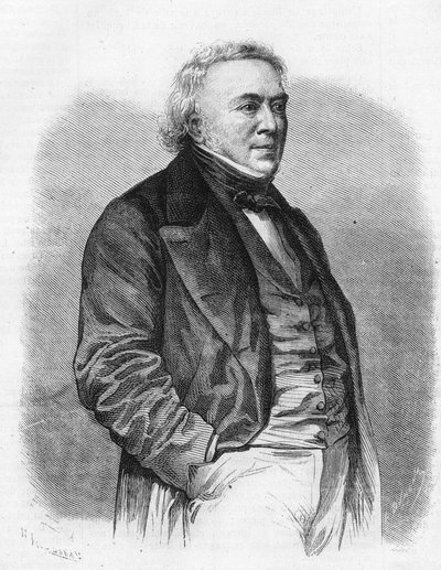 Dr Rayer (1793-1867). av Unknown artist