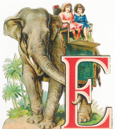 E: Elefant av Unknown artist