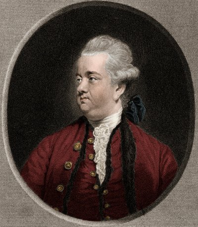 Edward Gibbon 1737-1794 - gravyr - 1800-talet av Unknown artist