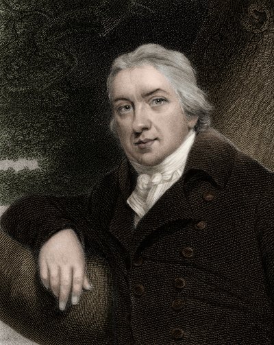 Edward Jenner 1749-1823 - gravyr - 1800-talet av Unknown artist