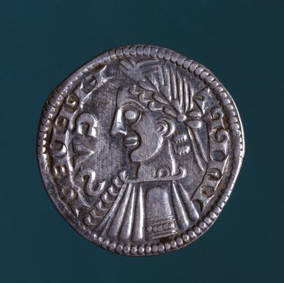 Kejsar Fredrik II (1194 - 1250). av Unknown artist