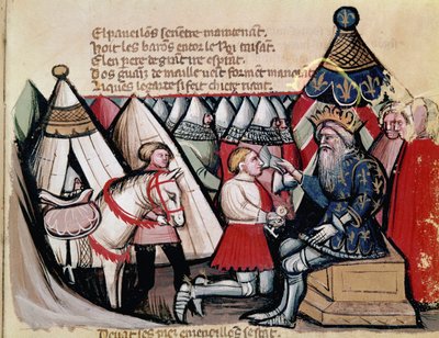 Inresa till Spanien (miniatyr av Unknown artist