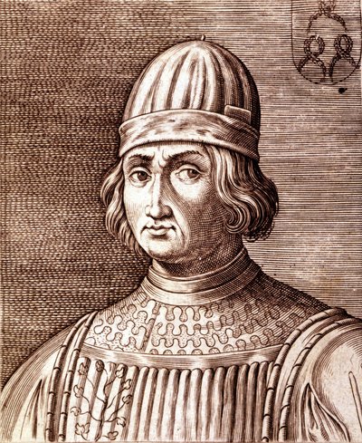 Erasmo da Narni, kallad Gattamelata Condottiere Italian (Narni, v. 1370 i Padua av Unknown artist
