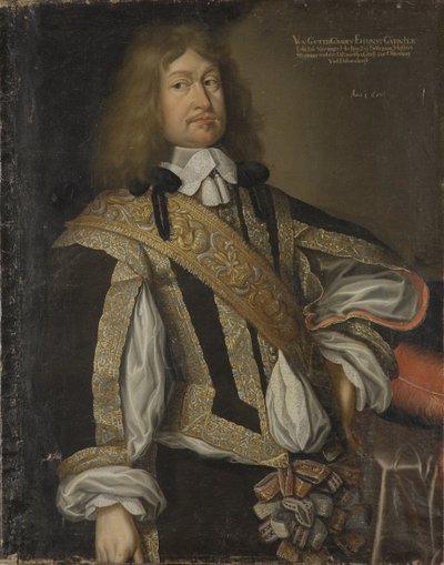 Ernest Gunther de Schleswig Holstein Sonderburg Augustenburg - Porträtt av Ernest Guenther (1609-1689), hertig av Schleswig-Holstein-Sonderburg-Augustenburg, Anonym . Olja på duk av Unknown artist