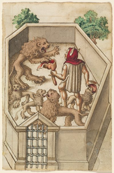 Ge inte mat åt saker som har vassa klor [fol. 38 recto] av Unknown Artist