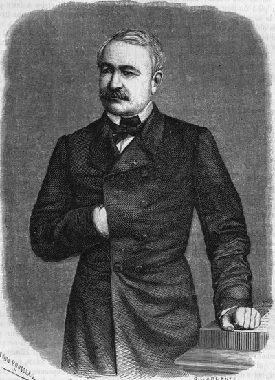 Ferdinand de Lesseps (1805-1894), fransk diplomat och administratör. av Unknown artist