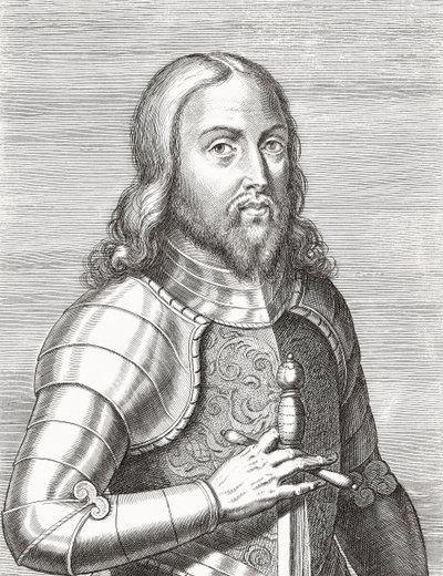 Ferdinand den helige prins av Portugal. Porträtt. av Unknown artist