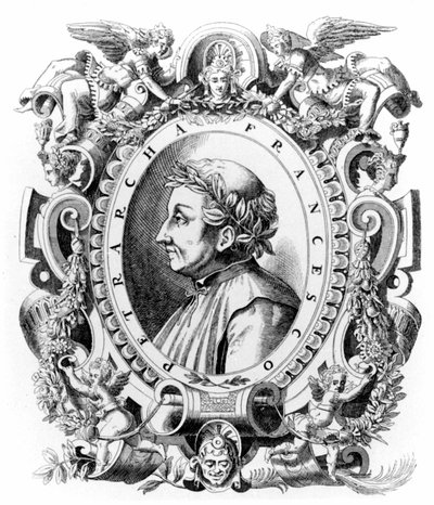 Francesco Petrarca av Unknown artist