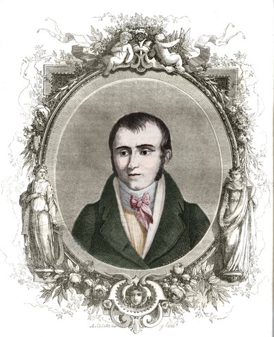 Francois Marie Xavier Bichat (1771-1802), fransk läkare och anatom. av Unknown artist