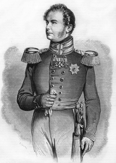 Fredrik Vilhelm IV (1795-1861), kung av Preussen. av Unknown artist
