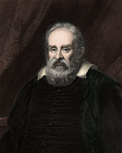 Galileo Galilei (Galilee) 1564-1642 - gravyr - 1800-talet av Unknown artist