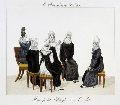 Spel: "" my little finger told me"" - i "" The Good Genre"", n¡89, tidigt 1800-tal av Unknown artist