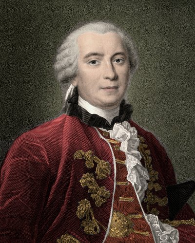 Georges Louis Leclerc greve (greve) av Buffon av Unknown artist
