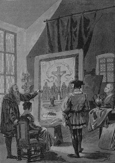 Tyska bondekriget (1524-1526): Målaren Jos Fritz i Heilbronn, Jos Fritz (född 1470; död 1525) var initiativtagare till Bundschuh-rörelsen i Untergrombach, förläningar och övre Rhen av Unknown artist