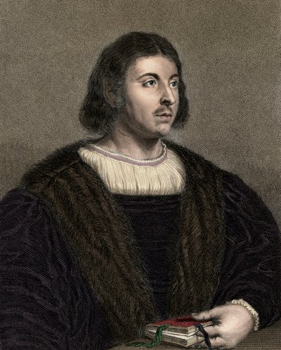 Giovanni Boccaccio (Boccace) 1313-1375 - gravyr - 1800-talet av Unknown artist