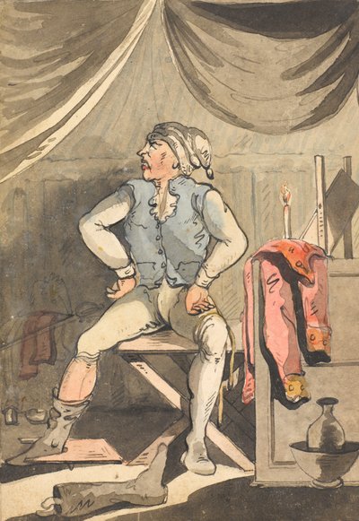 ? Gå rundorna säger ni? d-y vad menar ni med det? - Hör du inte att det regnar din skurk??, 1796 av Unknown