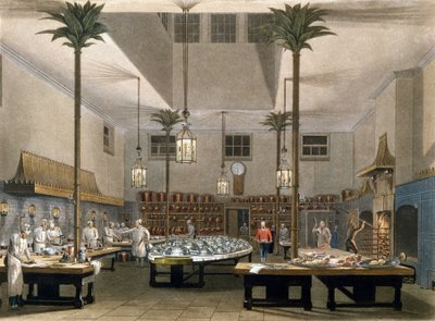 Grand Hotel: köken på Great Pavillon Hotel i Brighton. 1850 av Unknown artist