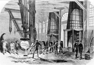 Grenelle gjuteri 1885. av Unknown artist