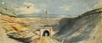 Haywards Heath Tunnel, söder av Unknown artist