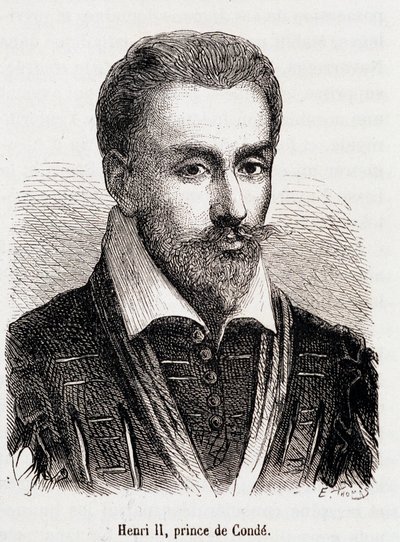 Henrik II av Bourbon (1588 - 1646) Prins av Conde. av Unknown artist