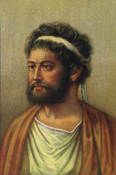 Hippokrates Grekisk medicin (tryck) av Unknown Artist